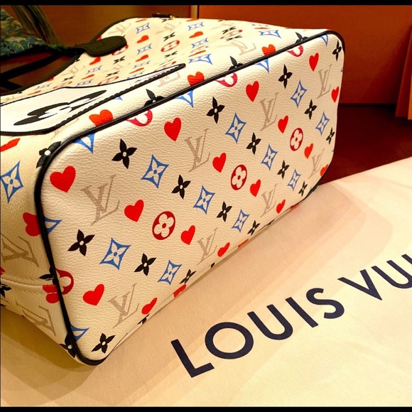 RARE🎈Mint condition Louis Vuitton Neverfull MM White - Picture 5 of 14